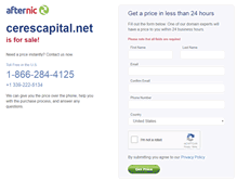 Tablet Screenshot of cerescapital.net